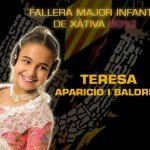 FALLERA MAJOR INFANTIL XATIVA 2017 – TERESA