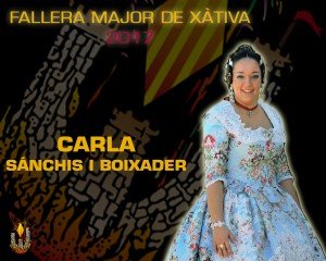 FALLERA MAJOR XATIVA 2017 - CARLA