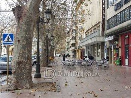 L’alerta taronja per vent tanca parcs i jardins a Xàtiva