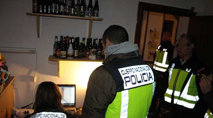 Redada de la Policía Nacional contra la pornografía infantil