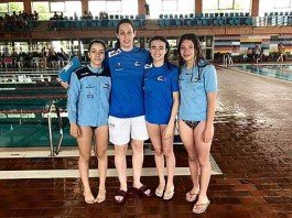 La nadadora de Xàtiva Clara Oltra destaca en els Jocs Esportius