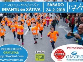 Clivadent patrocina de nuevo la Mini-Maratón infantil de Xàtiva