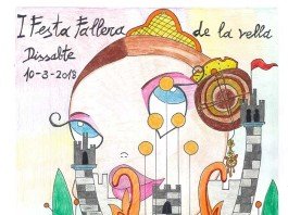 La Escola de Música de la Vella de Xàtiva recupera la falla de Climent Mata de 1932