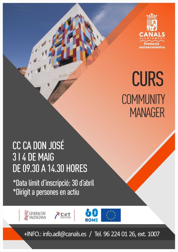 2018.04.19 Ja pots inscriure't al nou curs de Community Manager