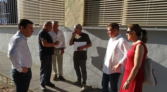 Avancen les obres de la nova aula de 2 anys al col·legi Teresa Coloma