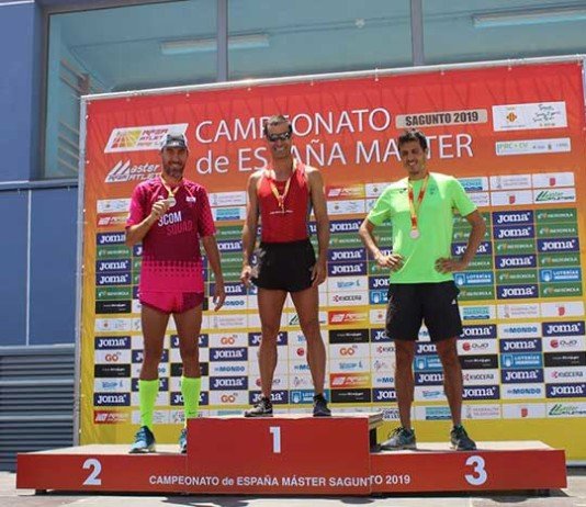 Octavio Pérez logra un oro y un bronce en el campeonato de España máster