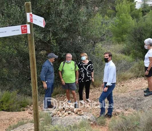 Xàtiva senyalitza camins i les rutes senderistes del terme municipal