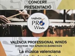 Concert presentació València Professional Winds a la Llosa de Ranes