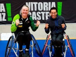 Thomas Wandschneider del Club Bádminton Xàtiva cierra una gran semana en Vitoria con un oro y una plata