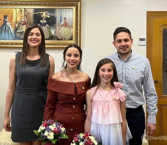 Laura Hernández Fernández i Noa Esplugues Sousa Falleres Majors de Xàtiva 2023