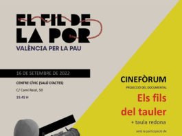 El projecte “València per la Pau” del Fons Valencià per la Solidaritat arriba a la Llosa de Ranes