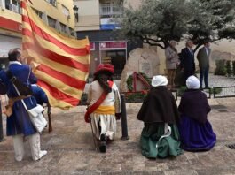 Xàtiva ret homenatge als maulets este 25 d’Abril