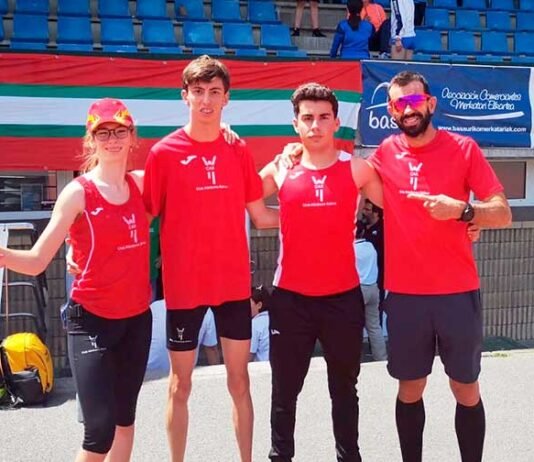 Trofeus, plusmarques i un nou rècord d’Espanya per al CAX en l’Absolut de Clubs de Basauri