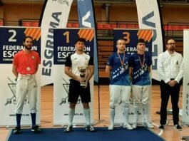 John Jakelsky, del Club Esgrima Xàtiva, Campió de la Comunitat Valenciana per desé any consecutiu
