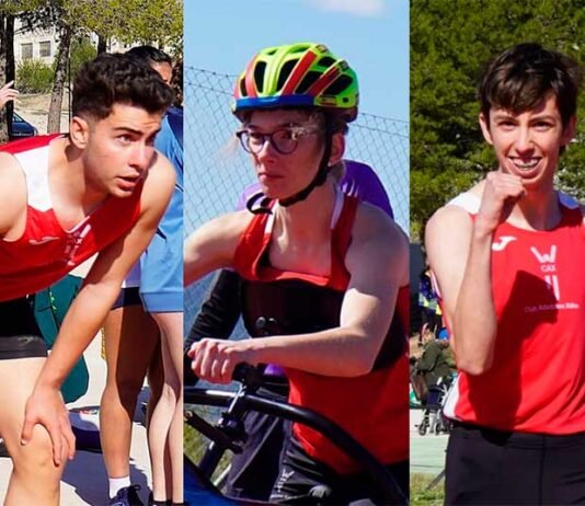 Judith Tortosa, Martín Serena i Josep Barberá, participaran en el Campionat d’Espanya