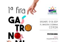 Cerdà es convertirà en l’epicentre de la gastronomia el pròxim 1 de juny