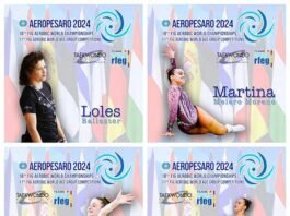 Quatre membres del Club Taekwondo Xàtiva, representaran a Espanya en el Mundial de Gimnàstica Aeròbica a Italia