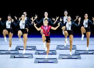 Xàtiva es converteix en la seu de la gimnàstica aeròbica amb els XLIV Jocs Esportius