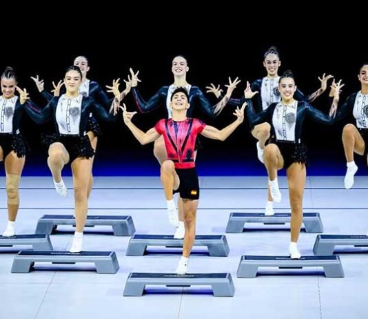 Xàtiva es converteix en la seu de la gimnàstica aeròbica amb els XLIV Jocs Esportius