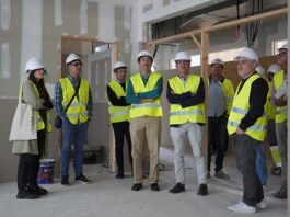 Les obres de l’IES Estació avancen segons els terminis previstos per finalitzar en estiu de 2026