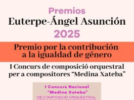 La FSMCV premia la Música Vella per impulsar la igualtat en la música
