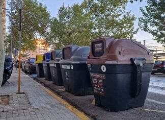 Xàtiva activa el servei de recollida orgànica amb la instal·lació de 116 contenidors marrons