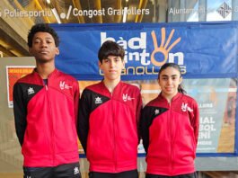 Els xativins mostren un bon nivell en el Campionat d’Espanya Sub-17 de Bàdminton