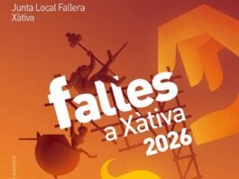 Les falles de Xàtiva 2026 ja tenen cartell “Fam de foc” de l’artista Borja Tur Aguilar