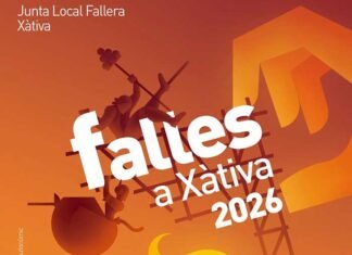 Les falles de Xàtiva 2026 ja tenen cartell “Fam de foc” de l’artista Borja Tur Aguilar