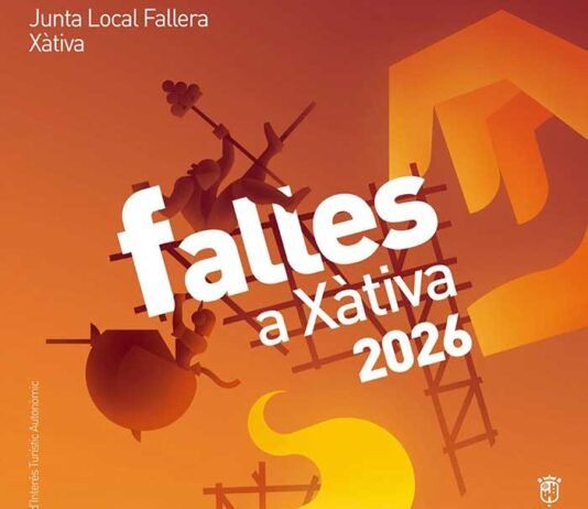 Les falles de Xàtiva 2026 ja tenen cartell “Fam de foc” de l’artista Borja Tur Aguilar