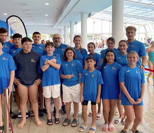 Els alevins del Club Natació Xàtiva imposen un nou rècord autonòmic en el 4×200 m lliures