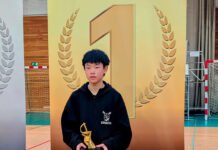 Milers Tang brilla en el Nacional de sabre sub-13 i aconsegueix un or per al Club d’Esgrima Xàtiva