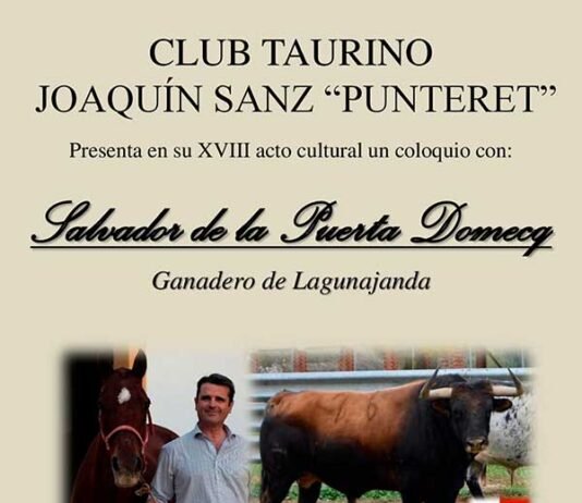 El Club Taurino Punteret de Xàtiva celebra su gala anual con el ganadero Salvador de la Puerta