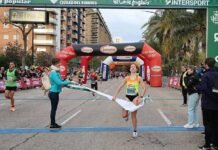 Maria Ureña vola a València: victòria amb rècord en la ‘Never Stop Running’