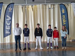 Èxit del nostre esgrima en la primera jornada dels Jocs Esportius: Paul Jakelsky es penja l’or