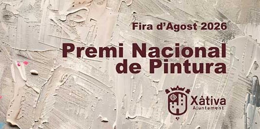 Xàtiva convoca el Premi Nacional de Pintura Juan Francés Fira d’Agost 2026