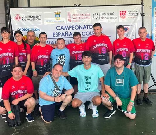 Aspromivise participa al 7é campionat d’España de Colpbol disputat a Albalat dels Sorells