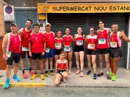 El Club Xativí frega el podi per equips en una calorosa III Volta a Peu de Benicolet