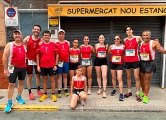 El Club Xativí frega el podi per equips en una calorosa III Volta a Peu de Benicolet