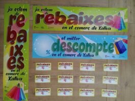 Xàtiva llança una nova campanya de rebaixes en valencià per a promoure la llengua al comerç local