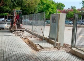 L’Ajuntament de Xàtiva inicia les obresde la línia elèctrica del futur centre de salut Cecília Sanz