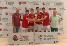 L’èxit autonòmic en raspall de tres joves de la Costera reaviva la reivindicació per la pilota valenciana
