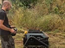 Xàtiva incorpora un robot desbrossador per reforçar la prevenció d’incendis forestals