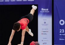Cinc xativins representaran Espanya en el Campionat del Món de Gimnàstica Aeròbica a Pamplona