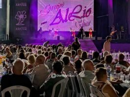 Xàtiva ret homenatge als seus majors amb una nit inoblidable de festa a la Murta