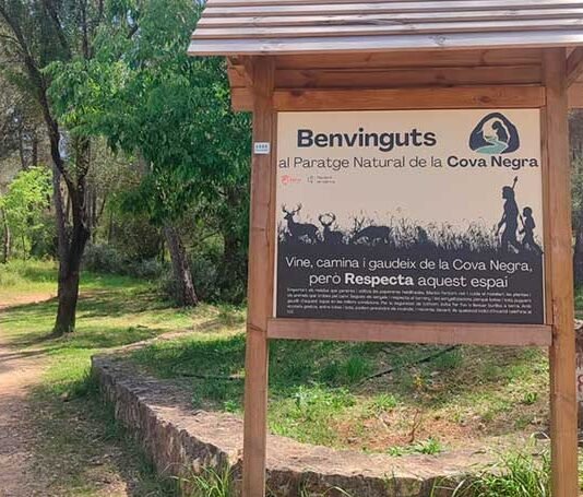 La Cova Negra estrena nova imatge amb més serveis per als visitants