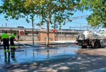 El servei de neteja de Xàtiva es multiplica per a afrontar els actes de la Fira d’Agost