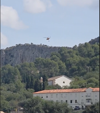 Rescat amb èxit un senderista ferit al peu a la zona de Penya Roja de Xàtiva